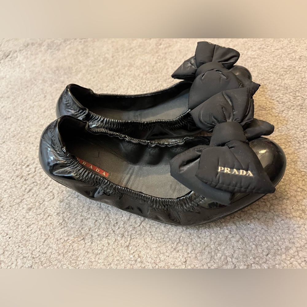 Prada ballerinas